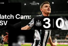 صورة A BIG UCL WIN  Match Cam  Newcastle United 3 PSV 0