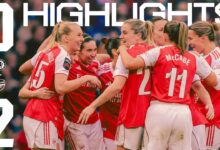 صورة سيطرة يوم الديربي  | أبرز المعالم | تشيلسي vs أرسنال (0-2) | WSL