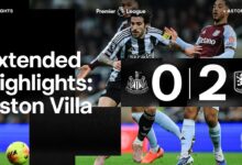 صورة نيوكاسل يونايتد 0 أستون فيلا 2 | تمديد الدوري الممتاز ويبرز