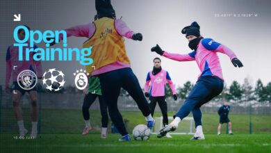 صورة التدريب المفتوح | مان سيتي ضد غلطة سراي | دوري أبطال أوروبا
