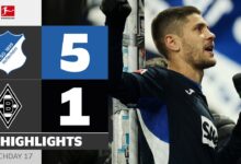 صورة كراماريتش يقدم عرضًا! | هوفنهايم – بوروسيا ملادباخ | أبرز الأحداث | MD 17 – الدوري الألماني 25/26