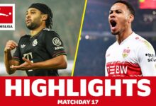 صورة جميع النقاط البارزة | الدوري الألماني | المباراة 17