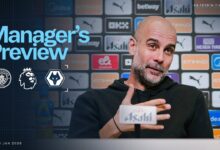 صورة يعيش! معاينة المدير | بيب جوارديولا | مان سيتي ضد وولفرهامبتون | الدوري الممتاز