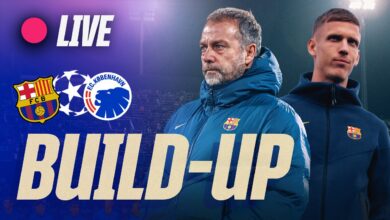 صورة برشلونة مباشر | بناء على مباراة برشلونة vs إف سي كوبنهاجن | دوري أبطال أوروبا 25/26