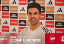 صورة مؤتمر صحفي | ميكيل أرتيتا يستعرض مانشستر يونايتد | المهمة التي تنتظرنا، إيثان نوانيري وأكثر من ذلك