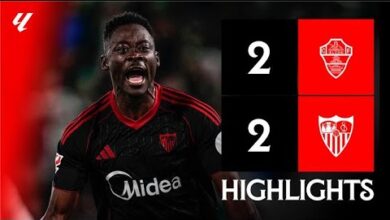 صورة إلتشي vs إشبيلية (2-2) الليغا | استئناف