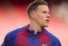 صورة تير شتيجن يغادر برشلونة إلى جيرونا في صفقة مدوية