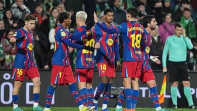 صورة برشلونة يعبر عقبة راسينغ سانتاندير بثنائية نظيفة ويحجز مقعده في ربع نهائي كأس ملك إسبانيا