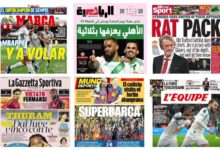 صورة أبرز عناوين أغلفة الصحف العالمية: “مبابي يقود ريال مدريد للتحليق في صدارة الليجا”