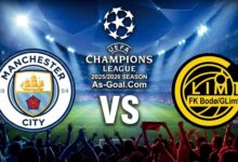 صورة التشكيلة الرسمية لـ مانشستر سيتي لمواجهة بودو غليمت في دوري أبطال أوروبا