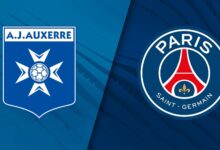 صورة تقديم مباراة باريس سان جيرمان وأوكسير في الدوري الفرنسي 2025/2026