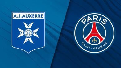 صورة تقديم مباراة باريس سان جيرمان وأوكسير في الدوري الفرنسي 2025/2026