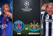 صورة تقديم مباراة باريس سان جيرمان ونيوكاسل في دوري أبطال أوروبا 2025/2026