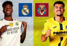 صورة تقديم مباراة ريال مدريد وفياريال في الدوري الإسباني 2025/2026