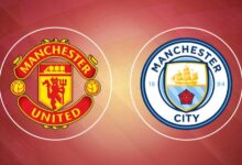 صورة تقديم مباراة مانشستر يونايتد ومانشستر سيتي في الدوري الإنجليزي 2025/2026