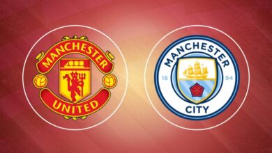 صورة تقديم مباراة مانشستر يونايتد ومانشستر سيتي في الدوري الإنجليزي 2025/2026