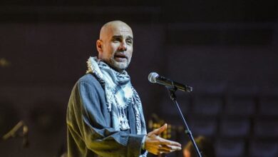 صورة جوارديولا يدعم أطفال غزة في فعالية خيرية بإسبانيا