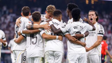 صورة قائمة ريال مدريد الرسمية لمباراة فياريال في الدوري الإسباني