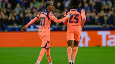 صورة كوندي ويامال يسيطران على البناء الهجومي في برشلونة