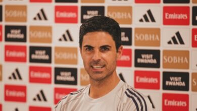 صورة أرتيتا يتحدث عن ساكا وميرينو وإمكانية إبرام صفقات