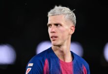 صورة أولمو يثبت تعدد أدواره مع برشلونة