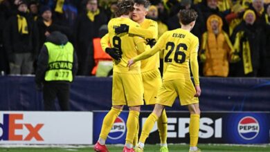 صورة إنتر ميلان يسقط أمام بودو/جليمت في ذهاب ملحق دوري الأبطال