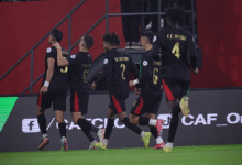 صورة اشتباكات بين جماهير الجيش الملكي والأمن أثناء مباراة الأهلي