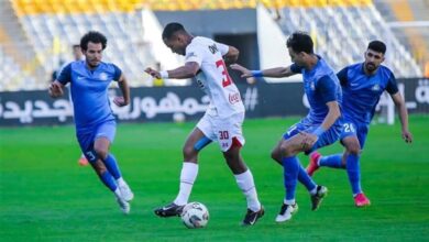 صورة الزمالك يجتاز سموحة بهدف نظيف في الدوري