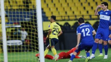 صورة النصر يحسم عبوره إلى ربع نهائي دوري أبطال آسيا 2 على حساب أركاداغ