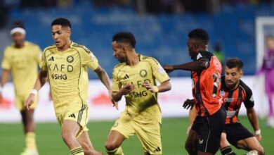 صورة النصر يعبر الرياض ويعتلي قمة الدوري مؤقتًا