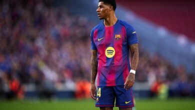 صورة برشلونة يعلن طبيعة إصابة راشفورد