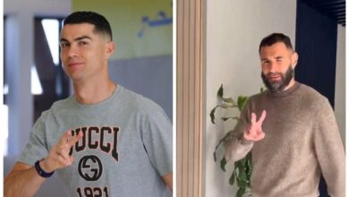 صورة بنزيما يوجه رسالة لرونالدو بعد انتقاله للهلال.. ماذا قال؟