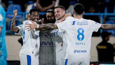 صورة بهاتريك بنزيما الهلال يكتسح الأخدود بسداسية نظيفة