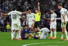 صورة حكم مباراة برشلونة ضد جيرونا في الدوري الإسباني