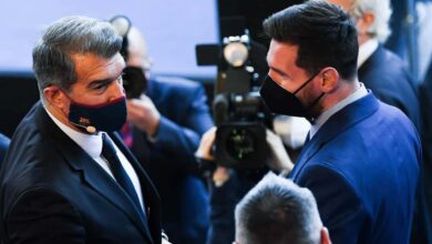 صورة خوان لابورتا: علاقتي بميسي “منقطعة” وبرشلونة فوق الجميع