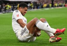 صورة رسمياً.. ريال مدريد يكشف طبيعة إصابة بيلينجهام ومدة غيابه