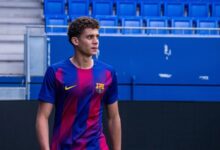 صورة رسميًا .. حمزة عبد الكريم أول لاعب مصري في برشلونة