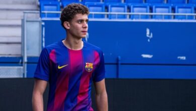 صورة رسميًا .. حمزة عبد الكريم أول لاعب مصري في برشلونة