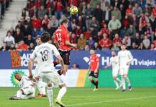 صورة ريال مدريد يسقط أمام أوساسونا في الليجا