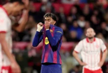 صورة سر غضب لامين يامال في مباراة برشلونة ضد ليفانتي
