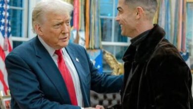 صورة علاقة رونالدو بترامب تعزز فرصة انتقاله إلى الدوري الأمريكي