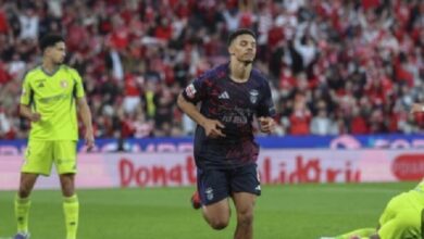 صورة عودة قوية لباه مع بنفيكا بعد عام كامل من الإصابة