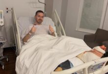 صورة غريليش يعلن نهاية موسمه بعد جراحة في القدم