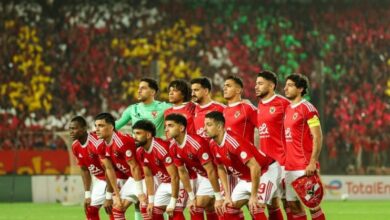 صورة قائمة الأهلي لمباراة الجونة في الدوري الممتاز