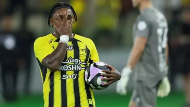 صورة قائمة الاتحاد لمباراة الحزم بالجولة 10 في الدوري السعودي 2025/2026