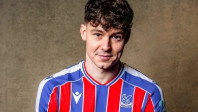 صورة كريستال بالاس يضم المهاجم النرويجي ستراند لارسن