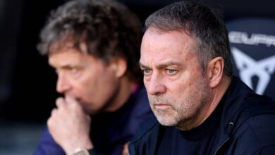 صورة لم أكن راضيًا عن الشوط الأول، وسعيد بالهدف الأول لبيرنال