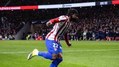 صورة لوكمان يفتتح مسيرته الأوروبية مع أتلتيكو