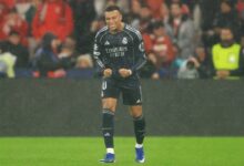 صورة مبابي يبدد الشكوك في ريال مدريد استعدادًا لموقعة لشبونة