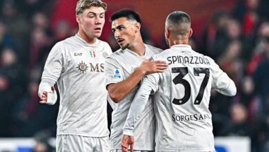 صورة نابولي يخطف فوزًا قاتلًا من جنوى في الكالتشيو